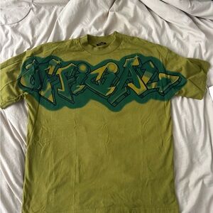 Green Graffiti Graphic Tee
